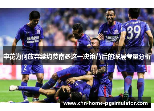 申花为何放弃续约费南多这一决策背后的深层考量分析